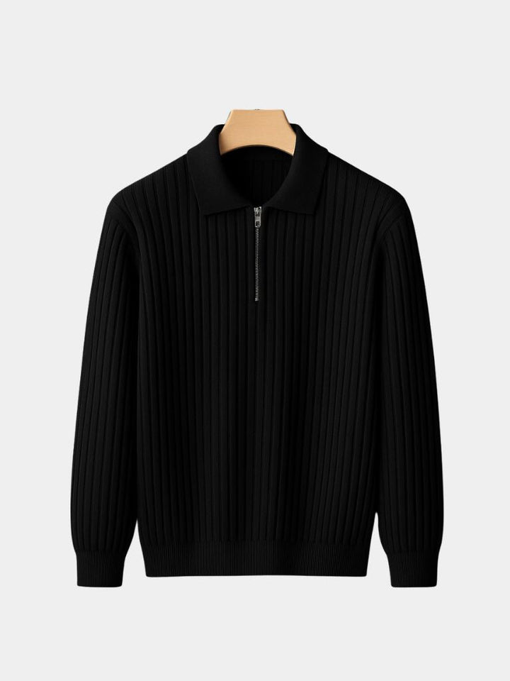 Alpine Riviera Knit Polo Pullover - Dalton & Rowe