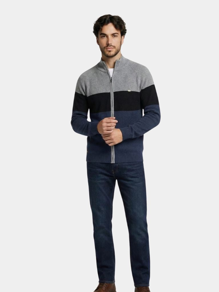 Essential Knit Zipper Sweater - Dalton & Rowe