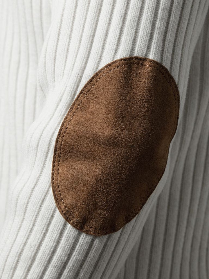 Refined High Collar Henley Sweater - Dalton & Rowe