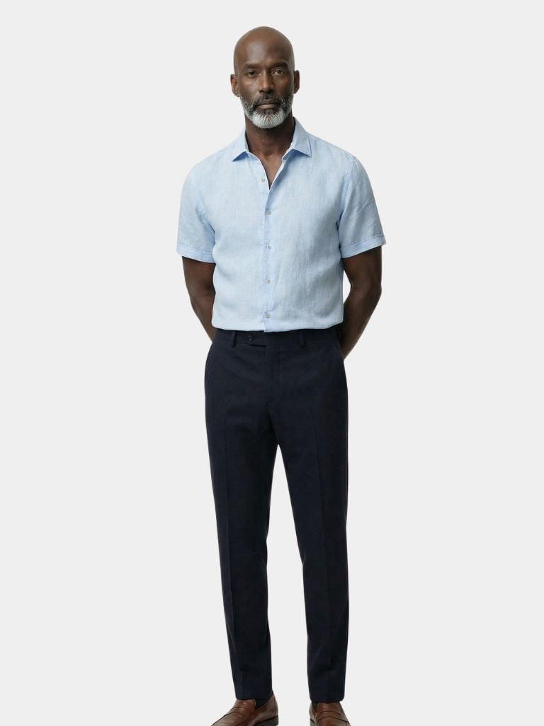 Essential Short Sleeve Linen Shirt - Dalton & Rowe