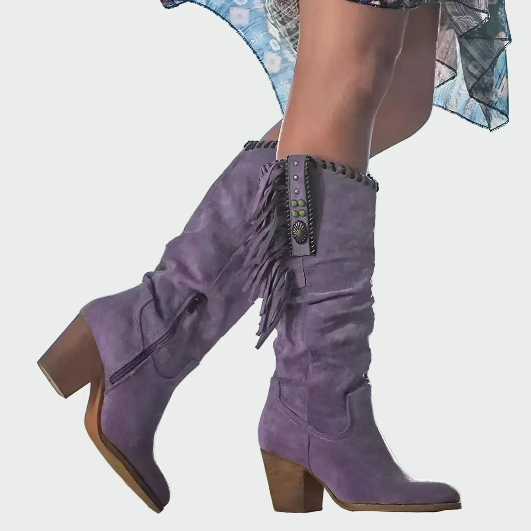 Savannah | Botas Vaqueras con Flecos