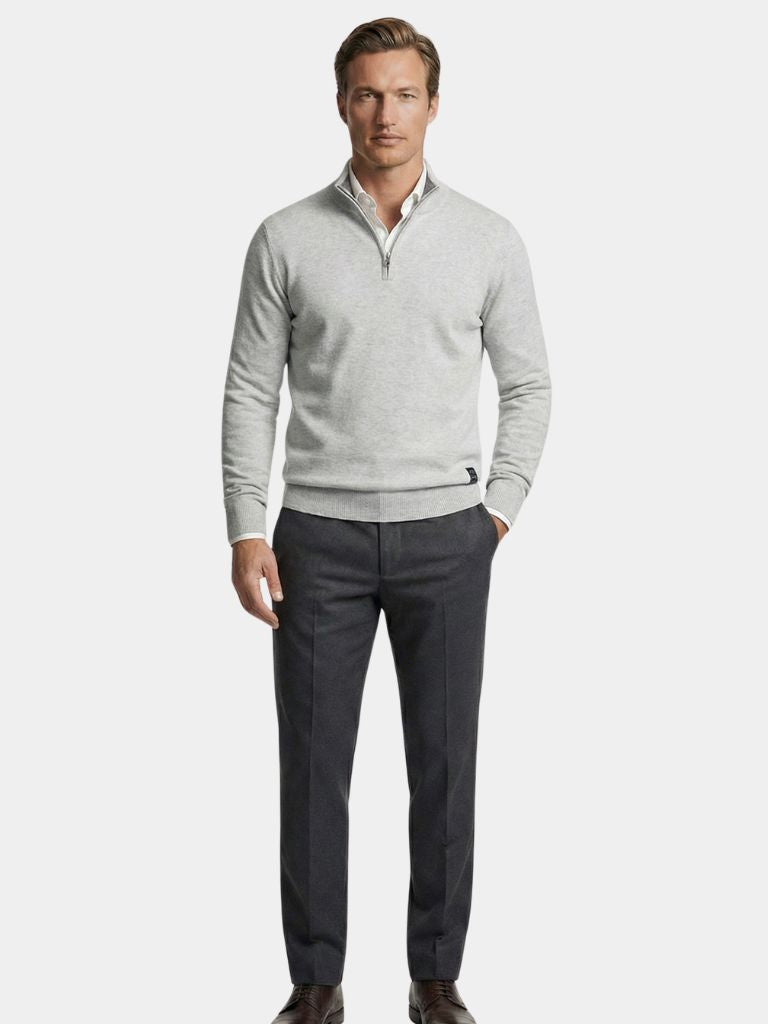 Half Zip Knitwear Pullover Sweater - Dalton & Rowe