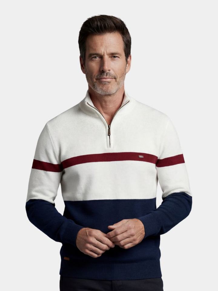 Quarter-Zip Jumper Sweater - Dalton & Rowe