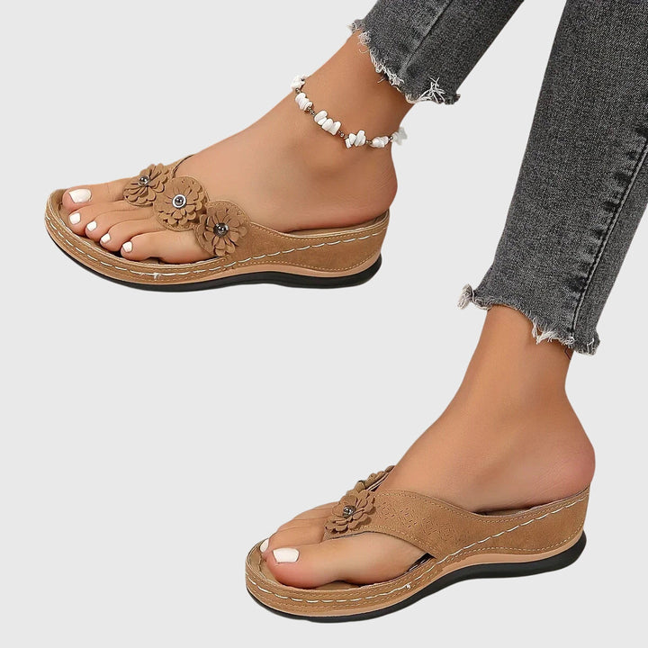 Asha | Sandalias Ortopédicas Florales