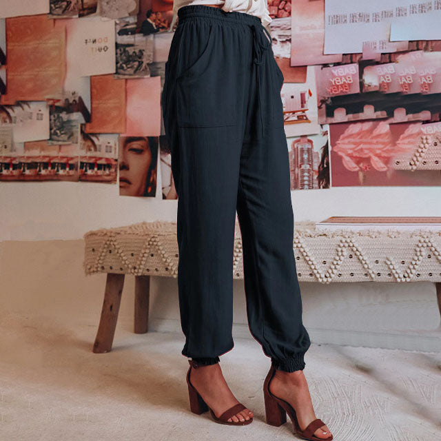 Kaeli – Pantalones Elegantes con Cordon