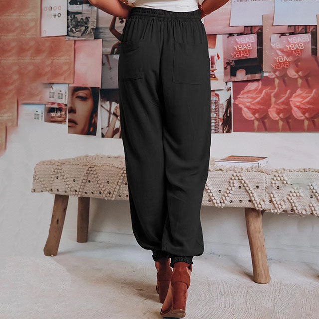 Kaeli – Pantalones Elegantes con Cordon
