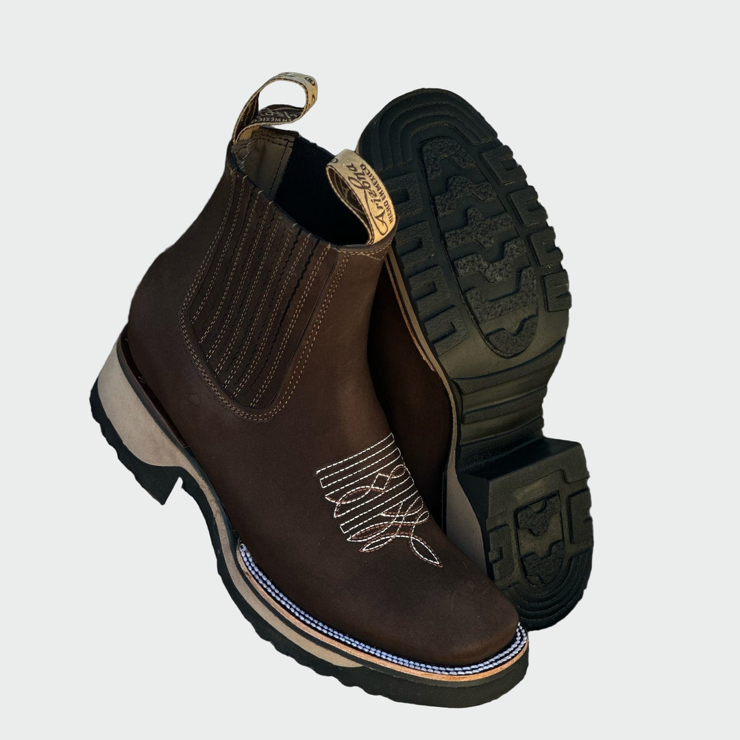 Camélia | Botines Chelsea Bordados