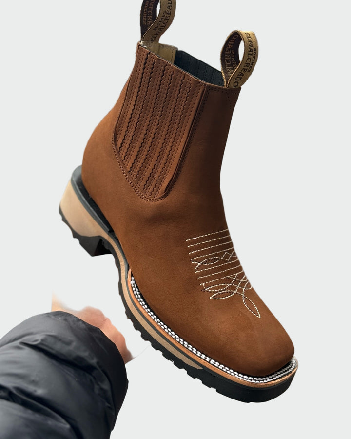 Camélia | Botines Chelsea Bordados