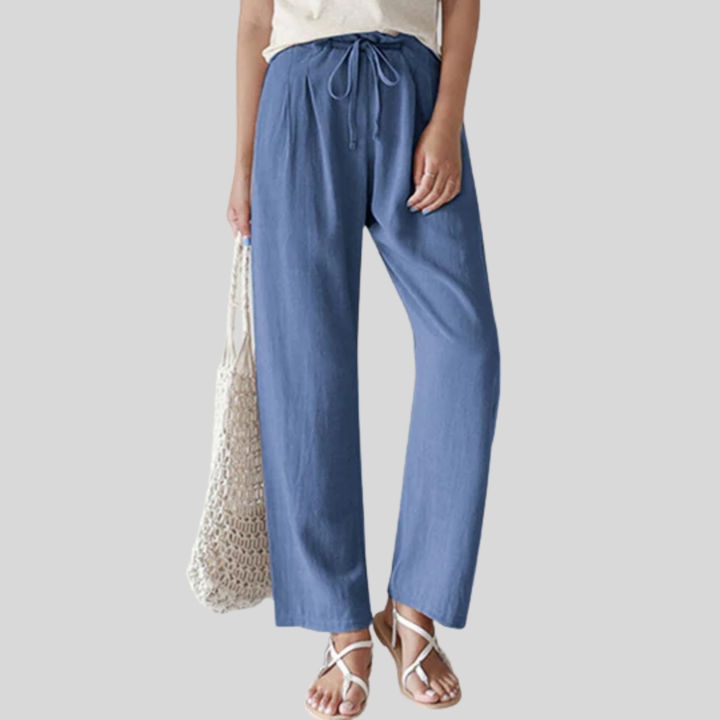 Vara - Pantalones de Relax con Cordón