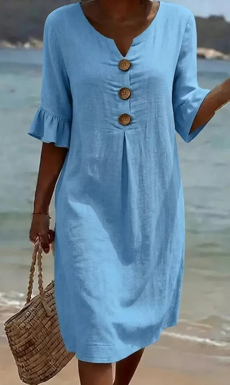 Soléanne | Vestido Bohemio Minimalista
