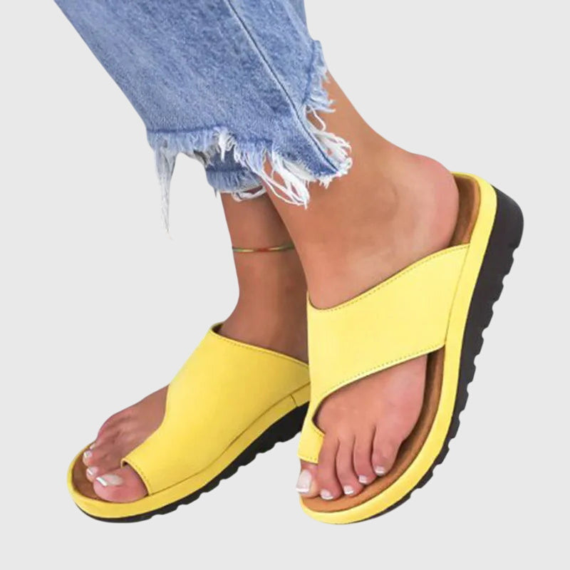 Juliette | Mules Ortopédicas Minimalistas con Plataforma