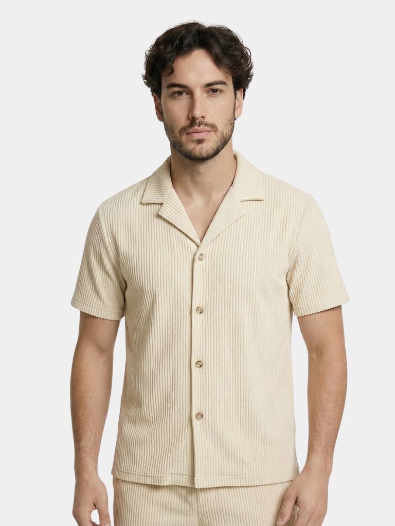 Minimalist Corduroy Set Shorts and Shirt - Dalton & Rowe