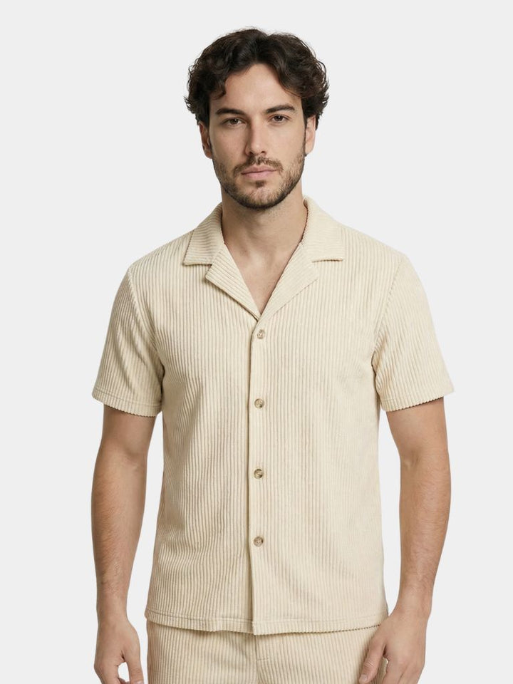 Minimalist Corduroy Set Shorts and Shirt - Dalton & Rowe