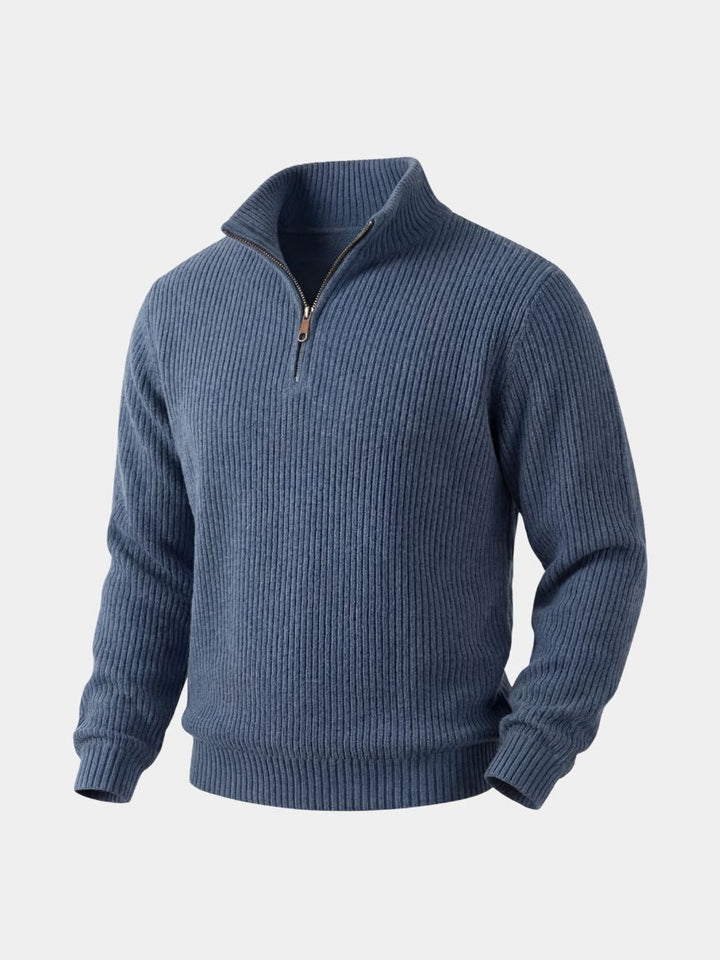 Classic Highland Quarter-Zip Sweater - Dalton & Rowe