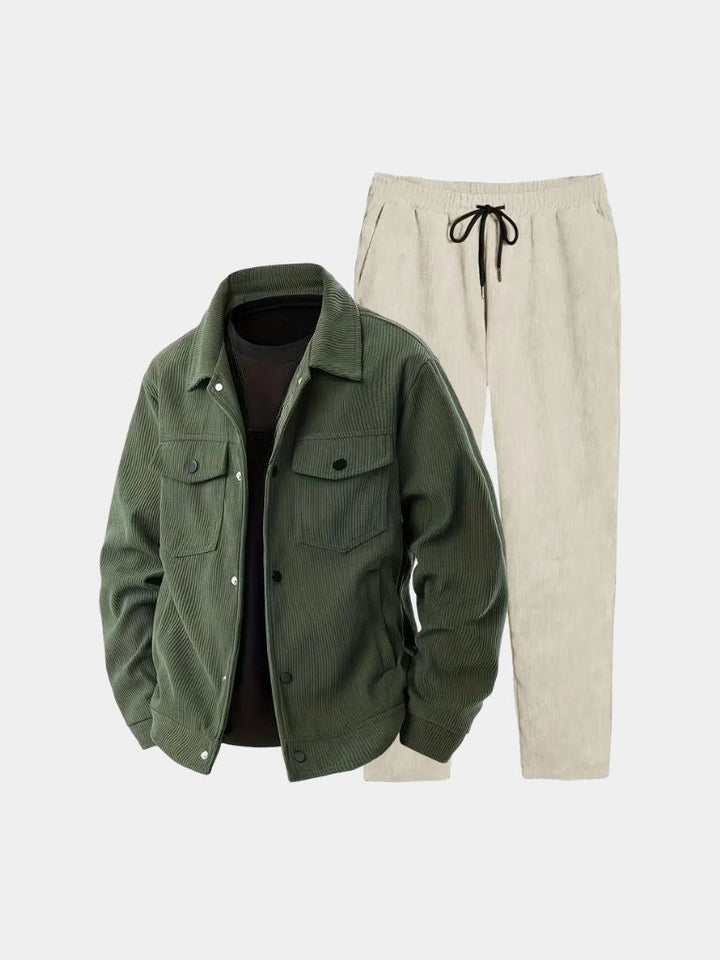 Ivory Corduroy Set - Dalton & Rowe