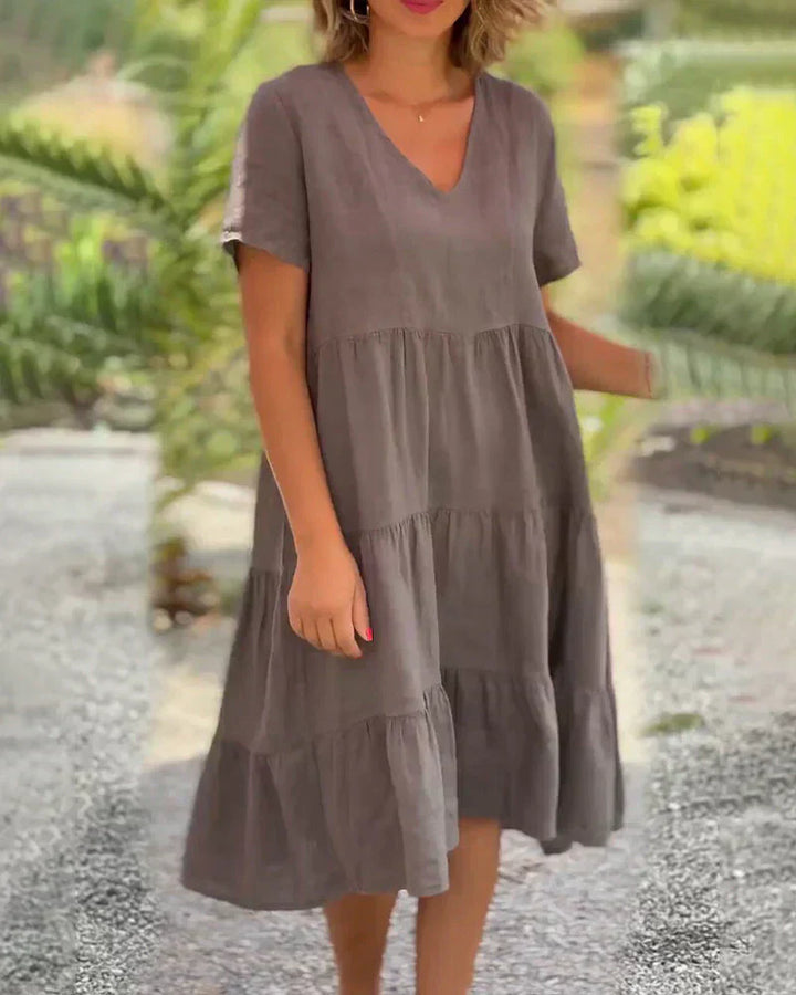 Anaëlle | Vestido Midi Fluido
