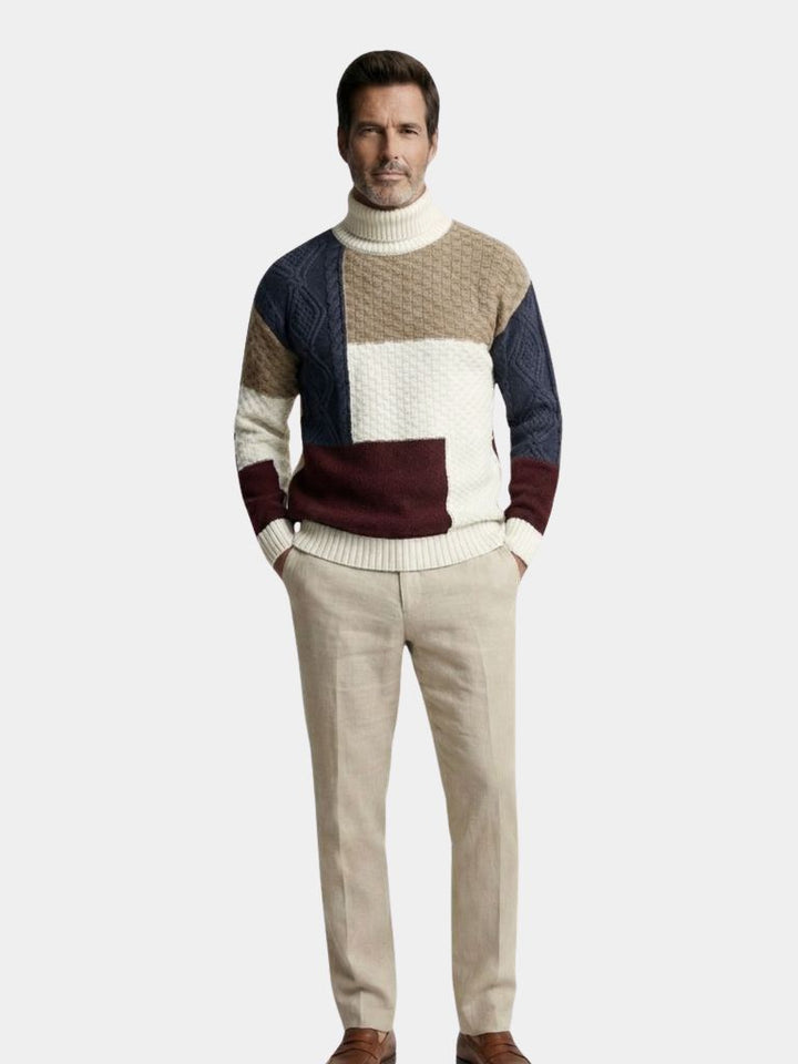 Mosaic Artisan Knit Sweater - Dalton & Rowe