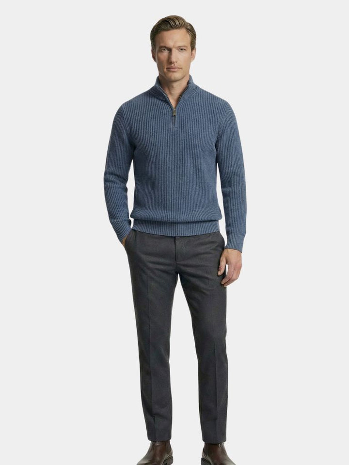 Classic Highland Quarter-Zip Sweater - Dalton & Rowe