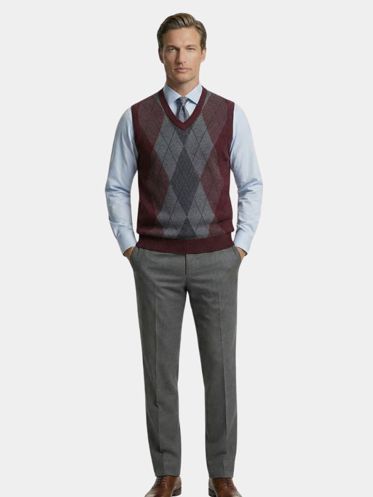 Academic Essential Knit Vest - Dalton & Rowe