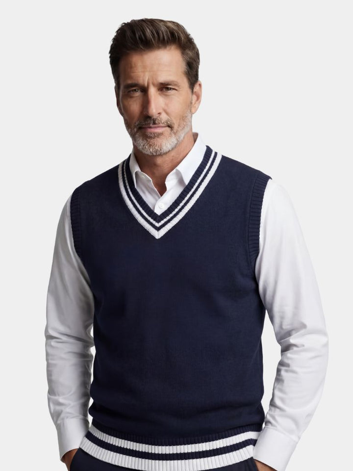 Old Money Essential Knit Vest - Dalton & Rowe
