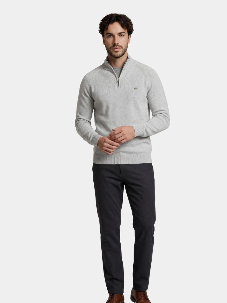 Elegant Quarter Zip Sweater - Dalton & Rowe