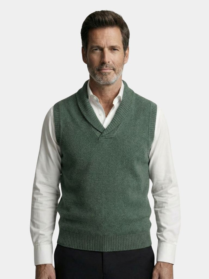 British Knit Vest Waistcoat - Dalton & Rowe
