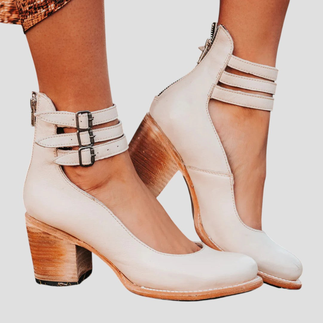 Greta | Botines Ortopédicos con Tacón