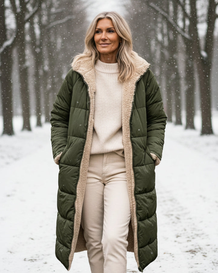 Eleanor - Abrigo Reversible Elegante