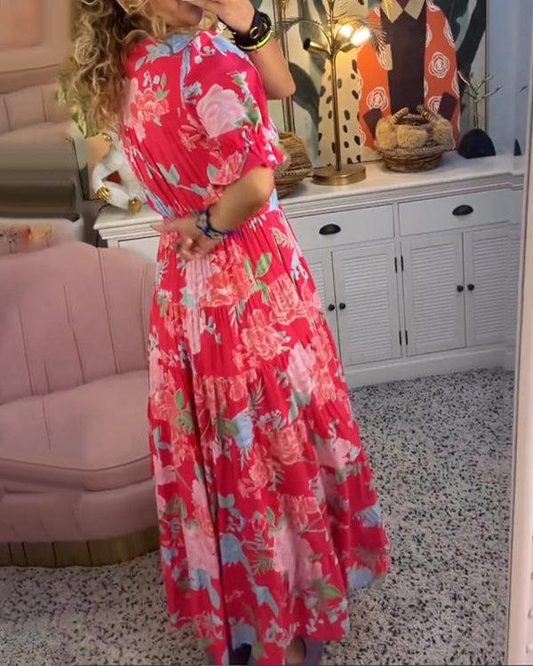 Adelaida | Vestido Maxi Floral