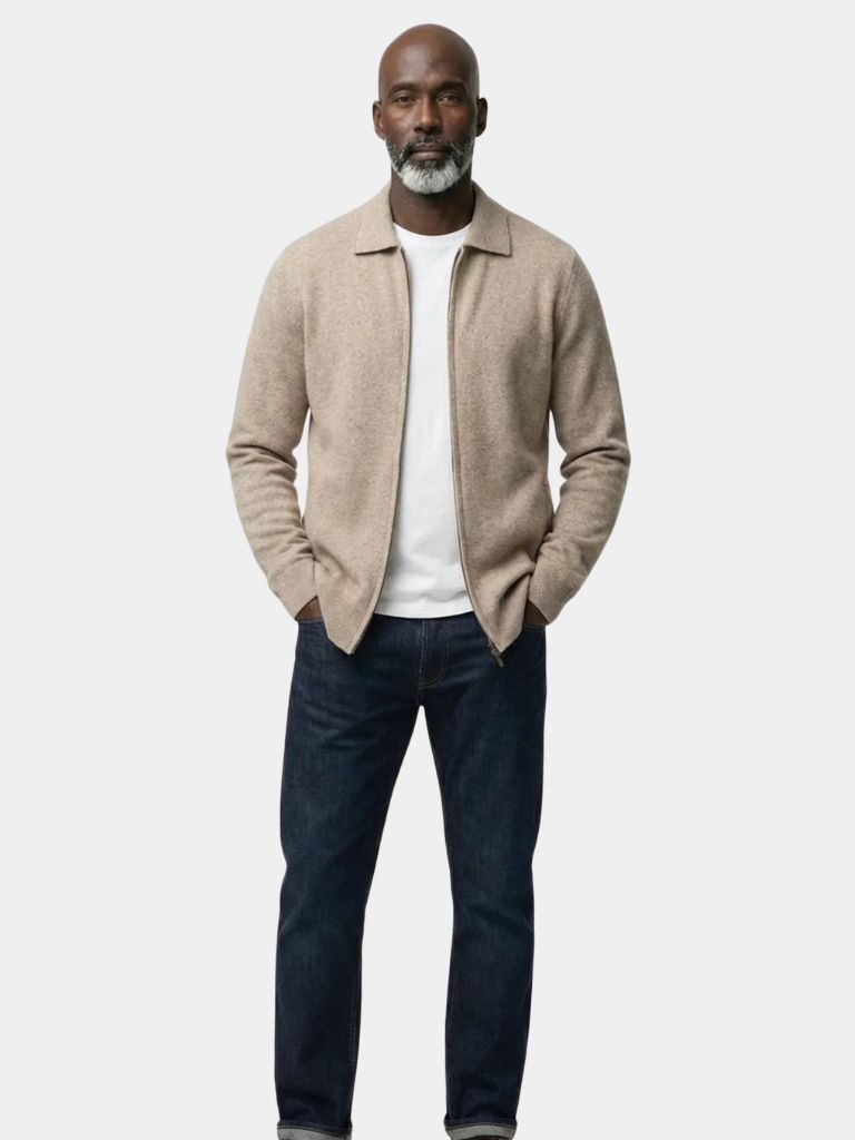 Cashmere Heritage Knit Jacket - Dalton & Rowe