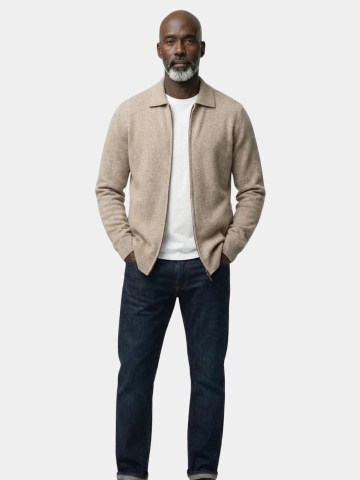 Cashmere Heritage Knit Jacket - Dalton & Rowe