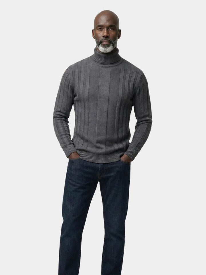 Turtleneck Knitwear Pullover Sweater - Dalton & Rowe
