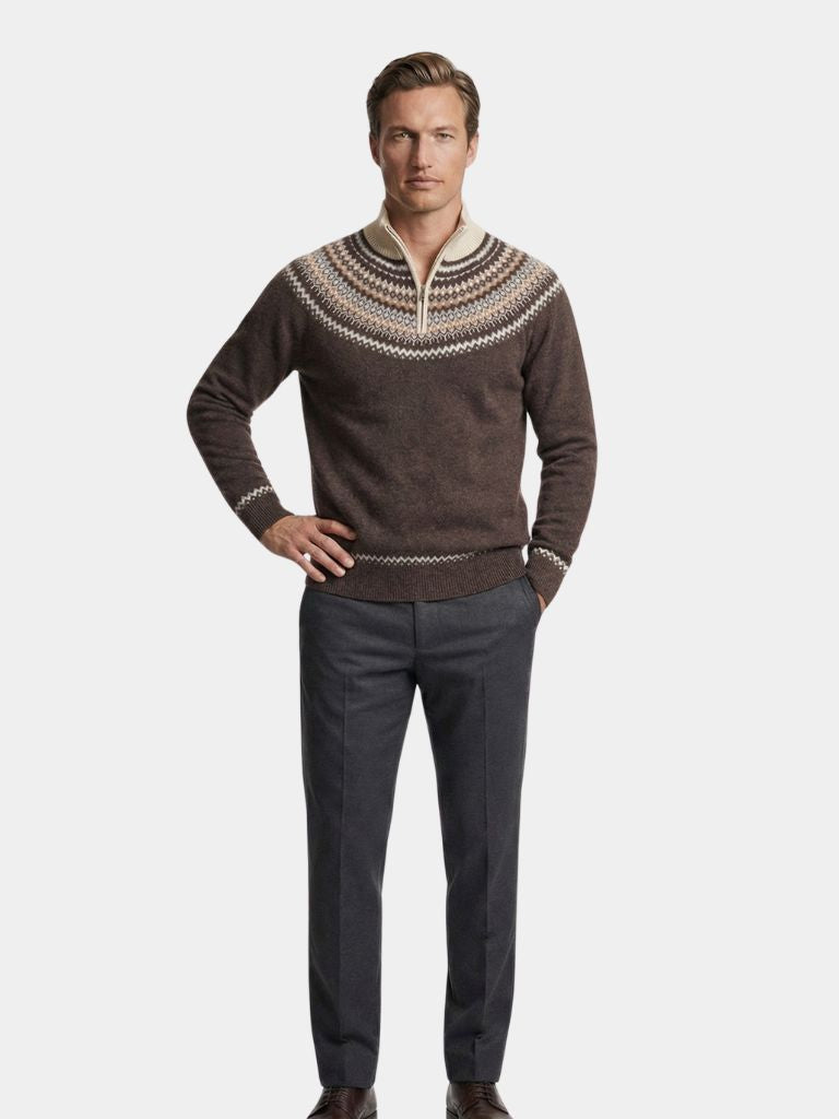 Valenbourg Nordic Knit Sweater - Dalton & Rowe