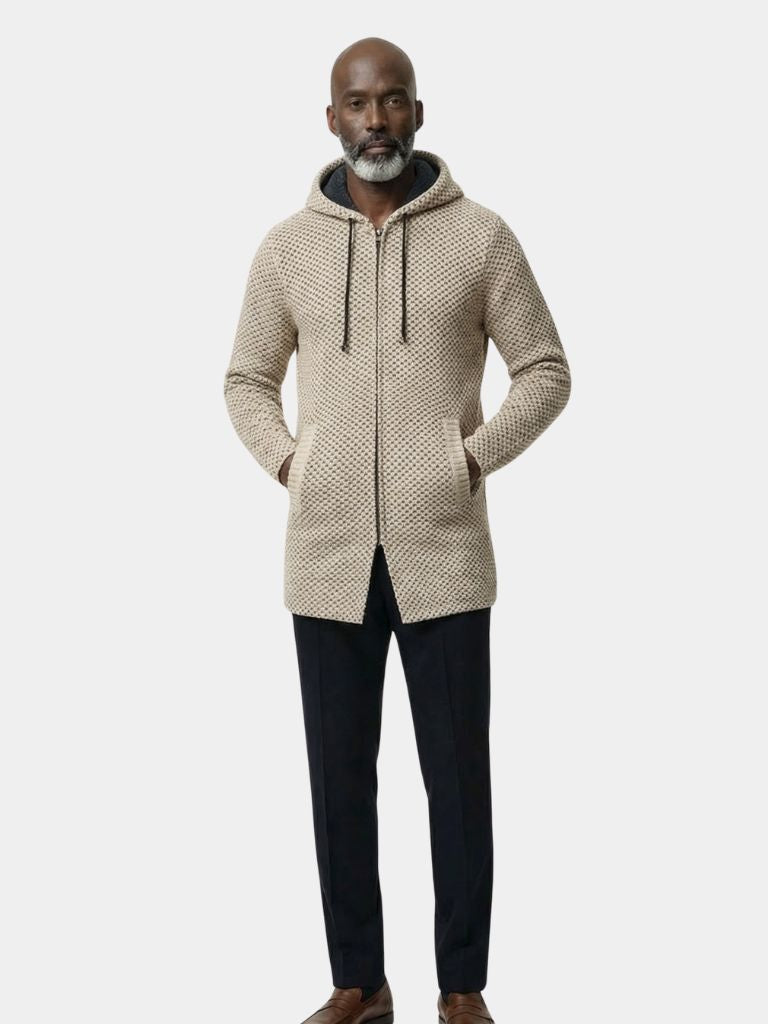 Lugano Knitted Hooded Winter Coat - Dalton & Rowe
