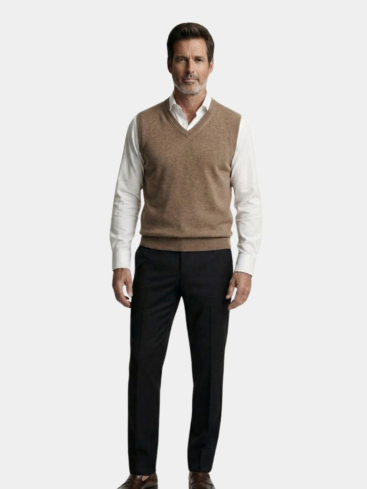 100% Merino Wool Sweater Vest - Dalton & Rowe
