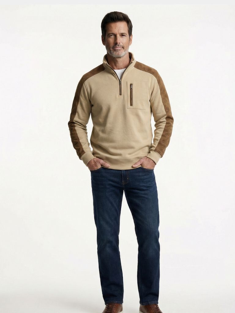 Urban Explorer High Collar Quarter Zip Pullover - Dalton & Rowe
