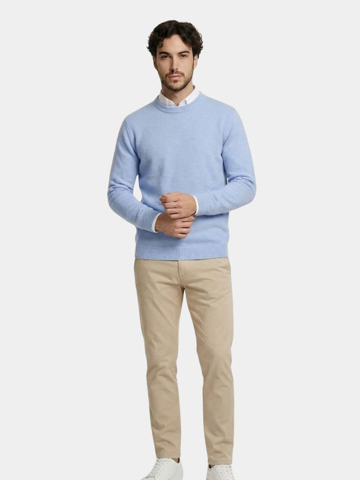 Linear Core Cotton Pullover - Dalton & Rowe