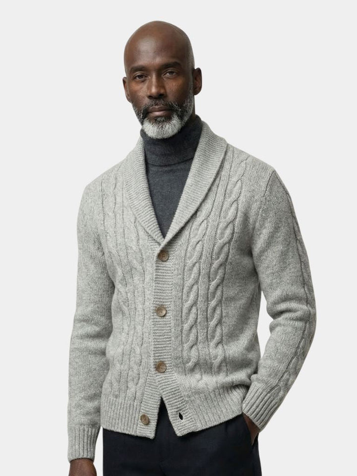Men's Elegant Knit Cardigan - Dalton & Rowe