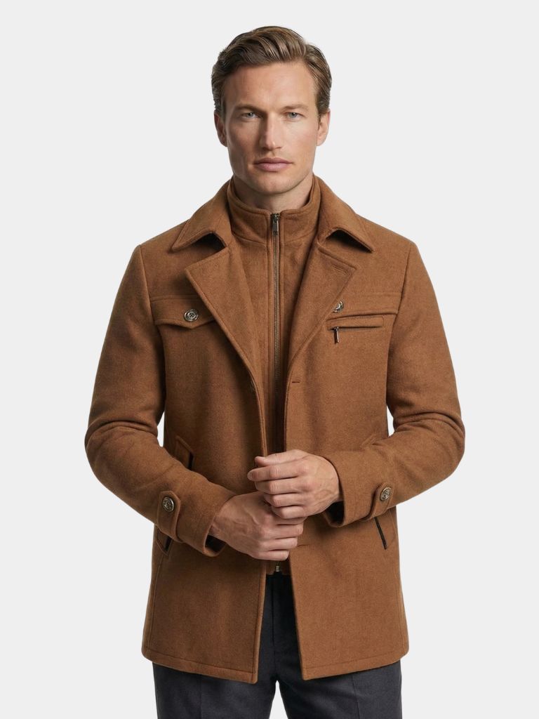 Essential Wool Blend Coat - Dalton & Rowe