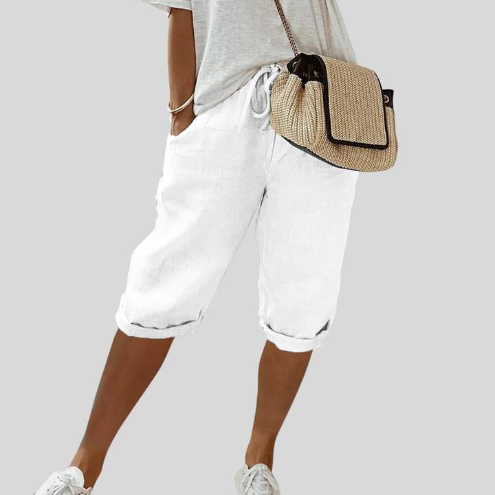 Audrey | Pantalón Corto Casual de Verano Ligero