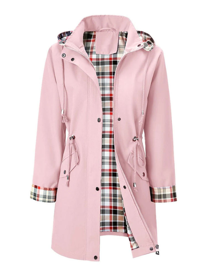 Delsina - Chaqueta Impermeable Elegante