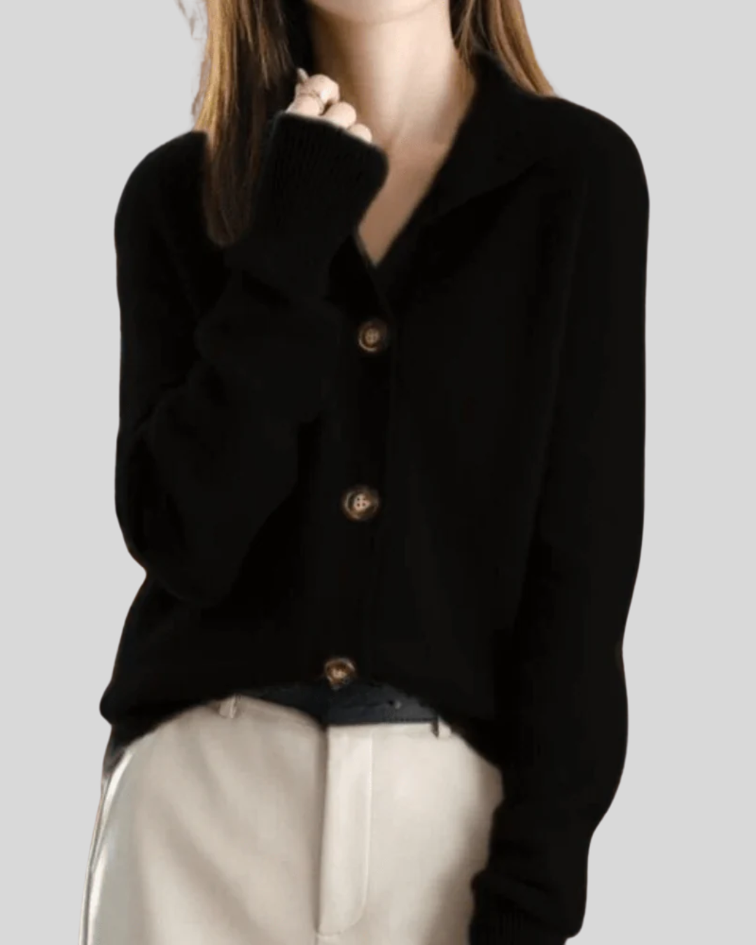 Adèle | Cárdigan Chic con Botones