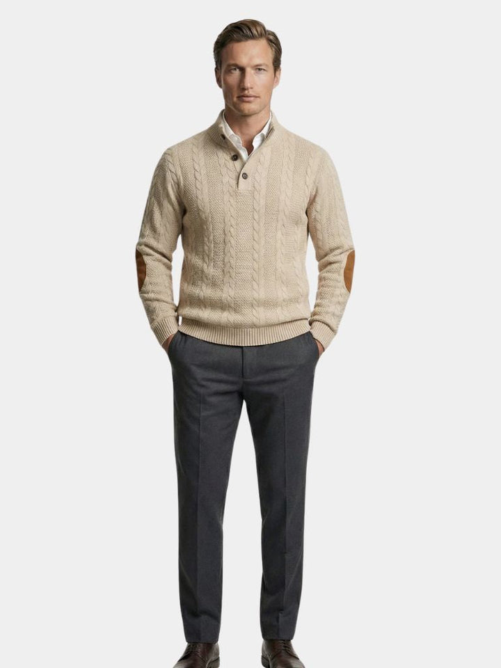 Timberline Long Collar Knit Sweater - Dalton & Rowe