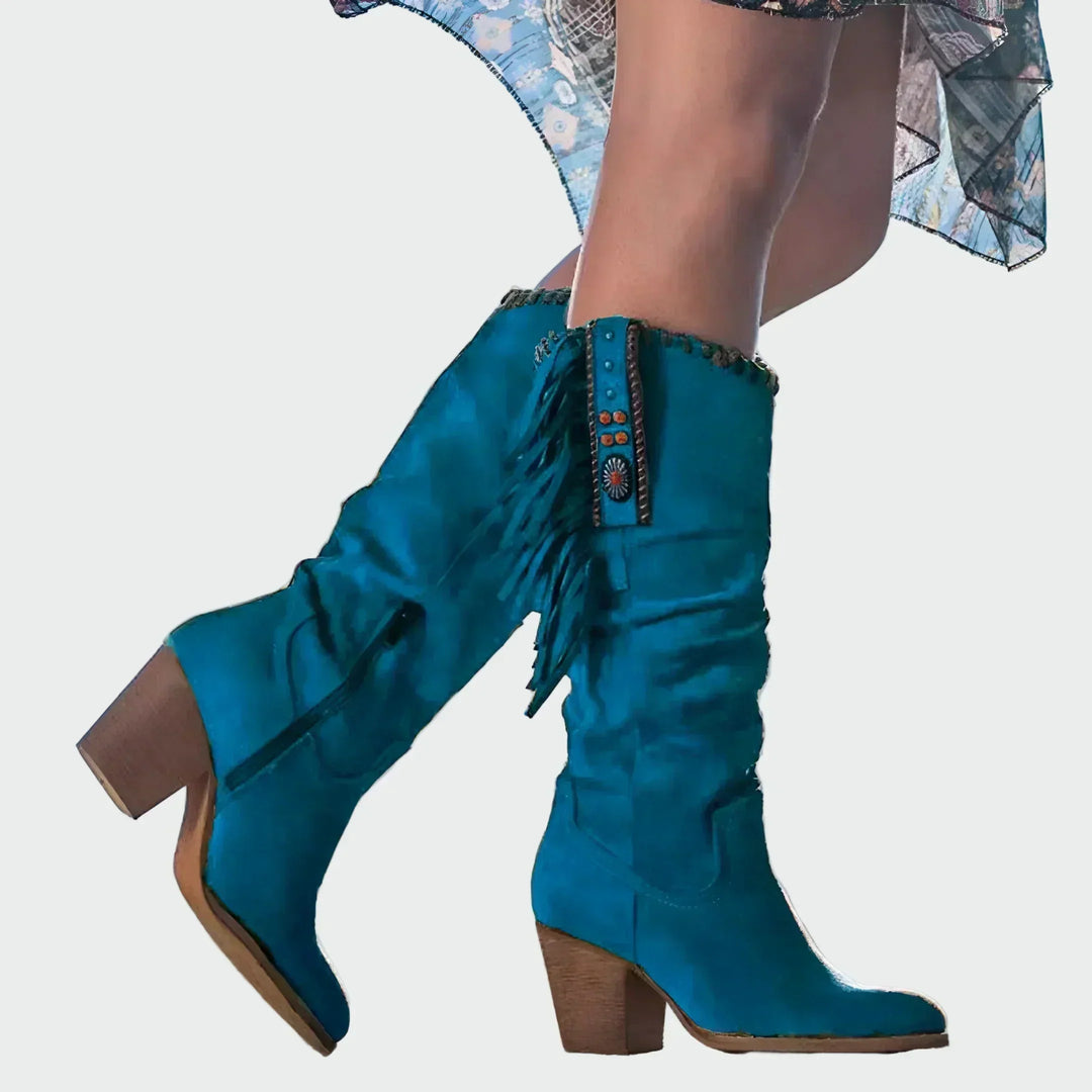 Savannah | Botas Vaqueras con Flecos