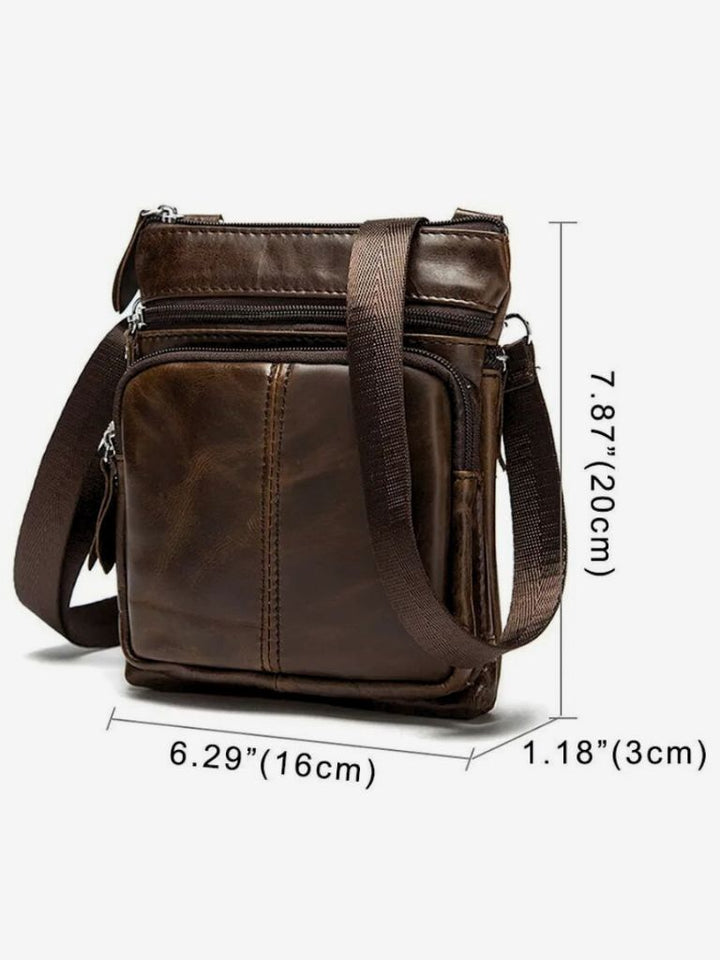 Crossbody Leather Shoulder Bag - Dalton & Rowe