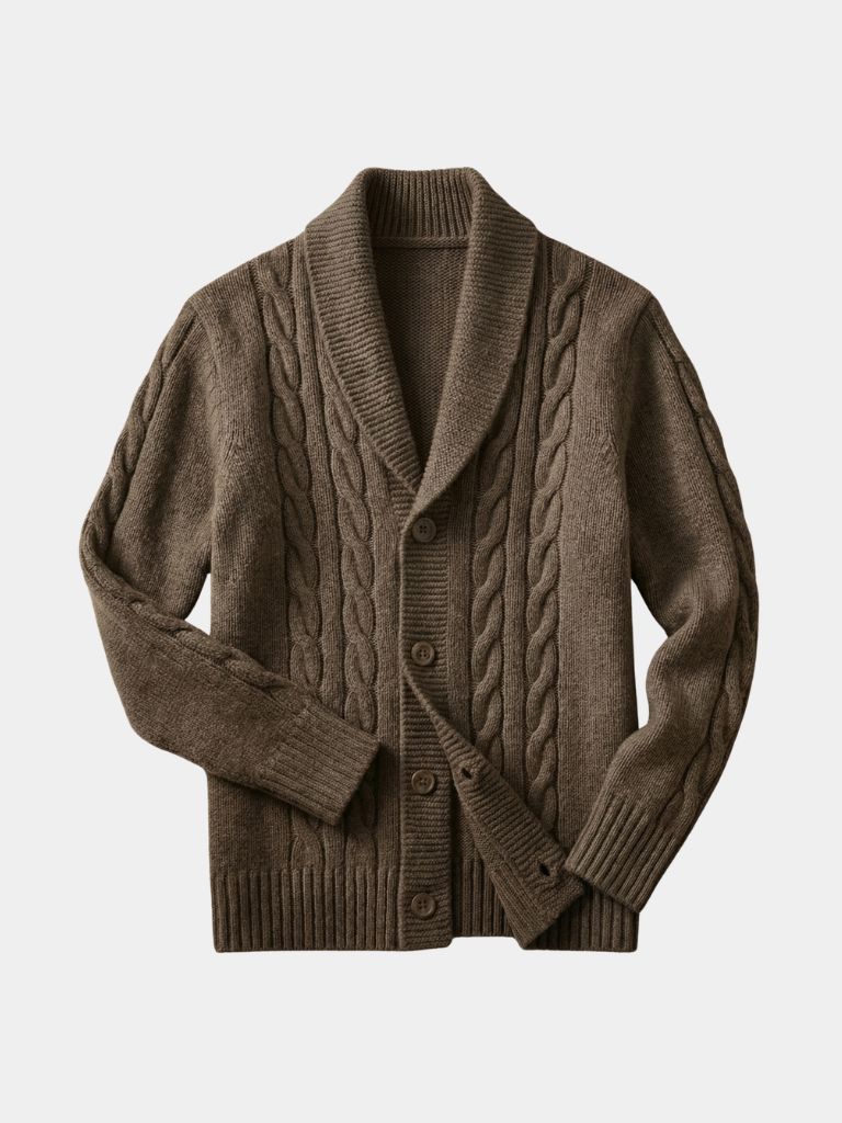 Men's Elegant Knit Cardigan - Dalton & Rowe