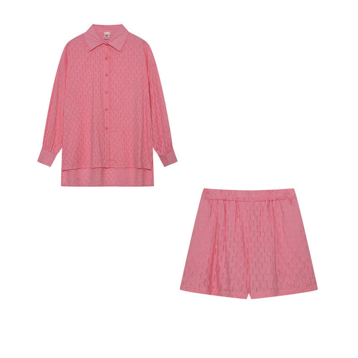 Elizabeth - Conjunto de Camisa y Shorts Ligeros