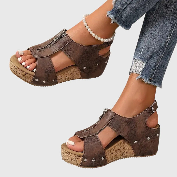 Bridie | Sandalias Ortopédicas con Cuña