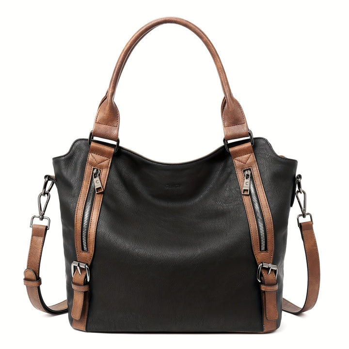 Laurine | Bolsa Tote Elegante Multi-Zips