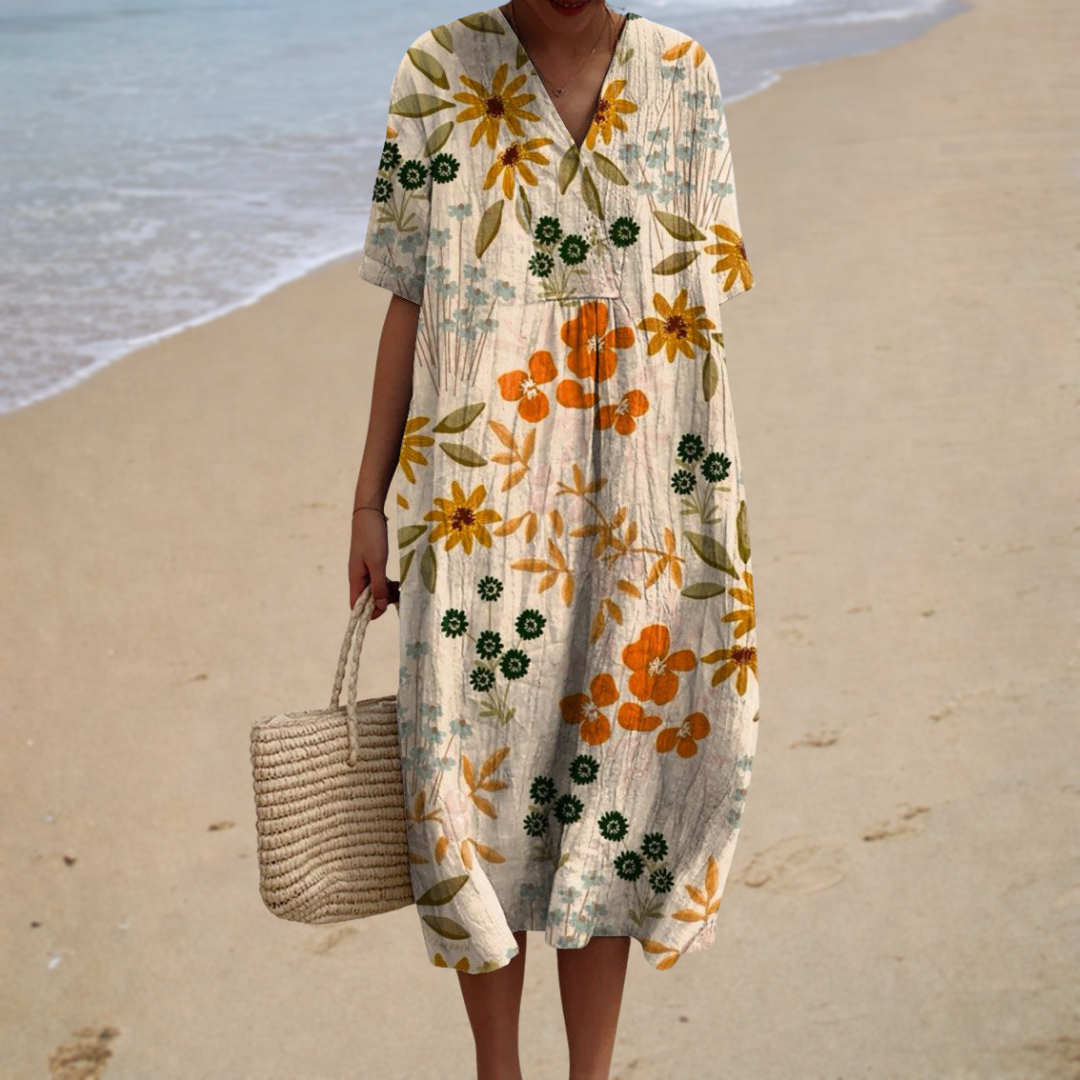 Margarita | Vestido Floral Campestre